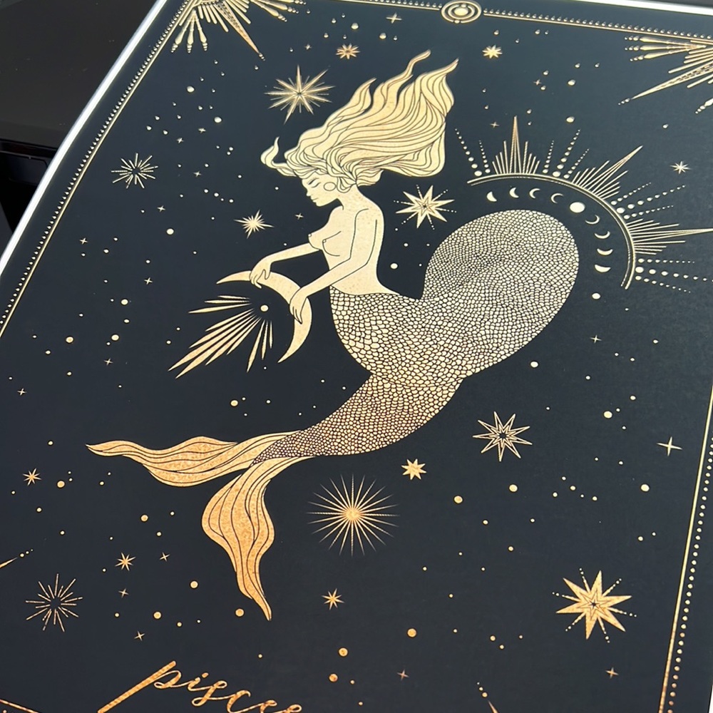 Pisces Wall Art Celestial Zodiac Print Poster Unframed - Picture 15 of 16